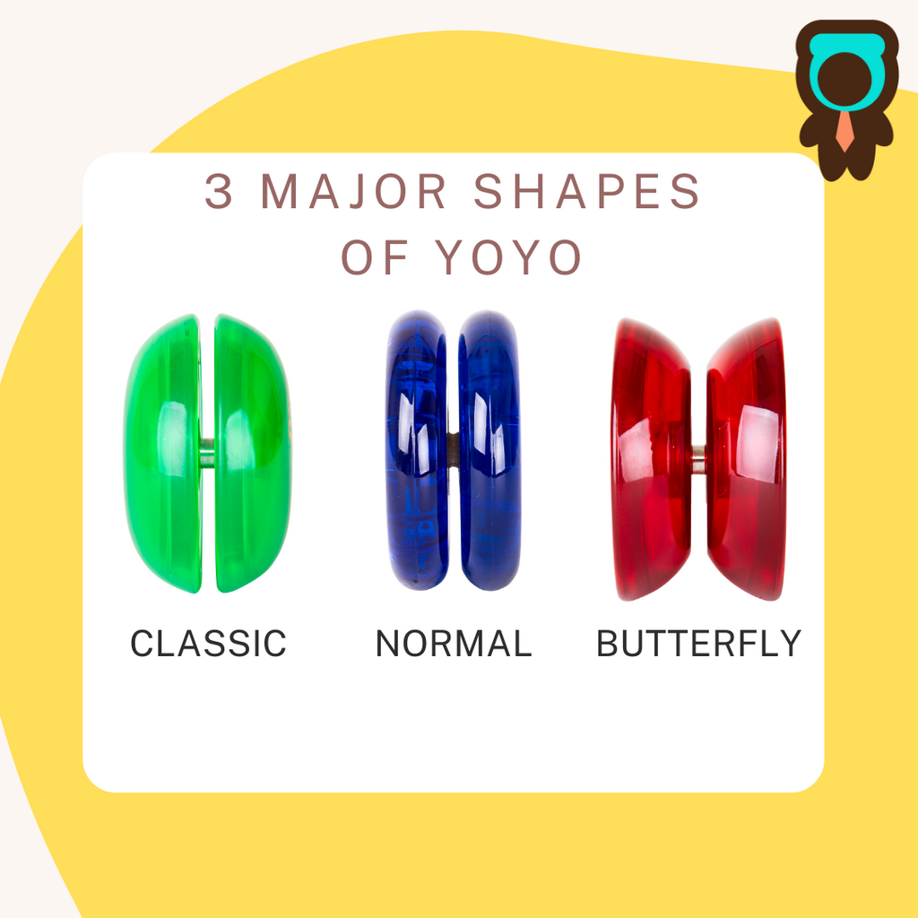 Types of Yoyo shapes 🪀